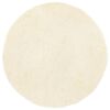 vidaXL Covor shaggy cu pom &icirc;nalt, NAVARRA, crem, 240x240 cm, poliester