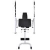 vidaXL Bancă fitness cu rastel greutăți, set de haltere/gantere, 90 kg