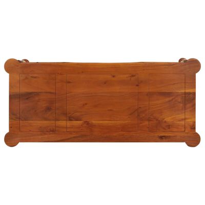vidaXL Birou cu sertare, 110x50x76 cm, lemn masiv de acacia