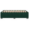 vidaXL Cadru de pat fără saltea verde &icirc;nchis 120x190 cm catifea