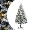 vidaXL Brad de Crăciun artificial pre-iluminat Verde 400 cm PVC