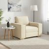 vidaXL Canapea fotoliu crem 100x78x84 cm material textil