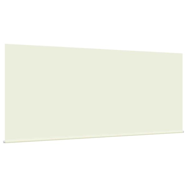 vidaXL Cortina Retractabilă Crem 350 x 250 cm Poliester și Aluminiu