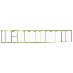 vidaXL Coteț pentru păsări, 1,5 x 9 x 1,5 m, lemn de pin tratat