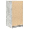 vidaXL Bufetă Gri Beton 37,5x35x76 cm Lemn prelucrat