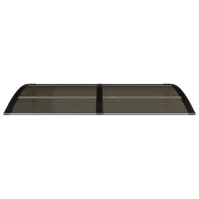 vidaXL Copertină de ușă, negru, 150x80 cm, policarbonat