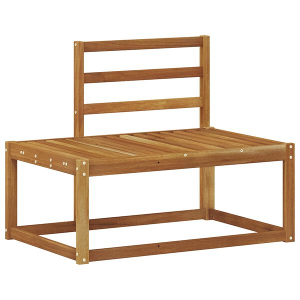 vidaXL Set de canapele de exterior 2 pcs natural 182,5 x 63 x 73 cm