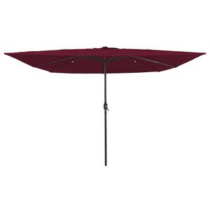 vidaXL Parasol de Grădină Roșu Bordeaux 295 x 295 x 245 cm