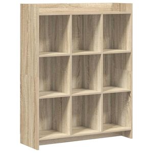 vidaXL Bibliotecă Stejar Sonoma 87,5 x 30 x 111 cm Lemn prelucrat