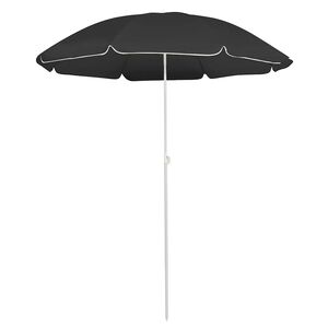 vidaXL Umbrelă de soare de grădină, st&acirc;lp din oțel, antracit, 180 cm