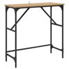vidaXL Masă de consolă Stejar Artizanal 75 x 32 x 75 cm Lemn compozit