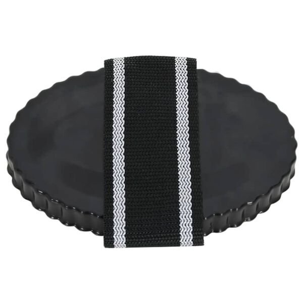 vidaXL Piepteni de îngrijire curry, 3 buc., negru, oțel