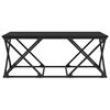 vidaXL Masă de cafea Stejar Negru 100 x 49 x 40 cm Lemn compozit