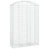 vidaXL Coș gabion arcuit, 150x50x220/240 cm, fier galvanizat