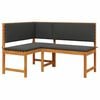 vidaXL Scaun pentru Grădină Maro 140 x 100 x 91cm Lemn masiv de acacia