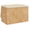 vidaXL Coș de rufe cu 3 secțiuni 75x42,5x52 cm zambilă de apă