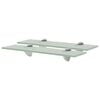 vidaXL Rafturi suspendate, 2 buc,. 40 x 10 cm, sticlă, 8 mm