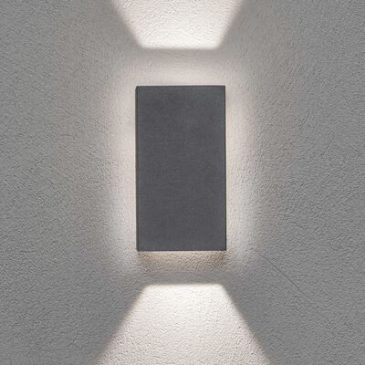 KONSTSMIDE Lampă de perete cu LED ajustabilă "Cremona" sus/jos, 3x3 W