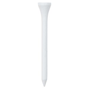 vidaXL Teuri de golf, 1000 buc., alb, 83 mm, bambus
