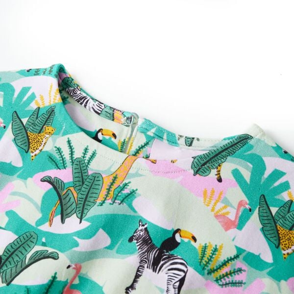 Rochie pentru copii, verde mentă deschis, 128