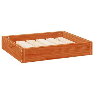 vidaXL Pat pentru c&acirc;ini Maroniu cerat 51,5 x 44 x 9 cm