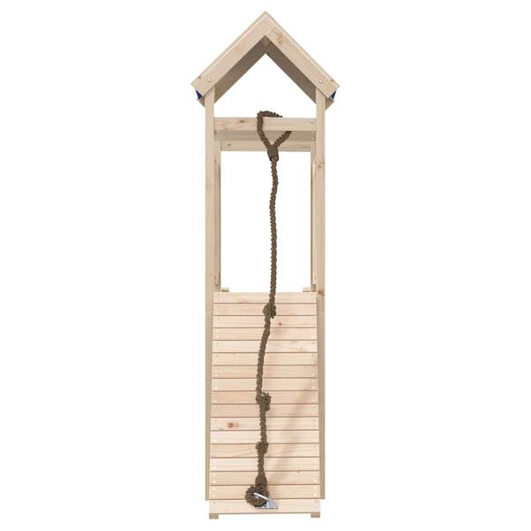 vidaXL Set de joacă pentru exterior, lemn masiv de pin