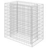 vidaXL Strat &icirc;nălțat gabion, 90x50x100 cm, oțel galvanizat