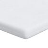 vidaXL Suport pentru saltea 100 x 200 cm grosime Material Jacquard Alb
