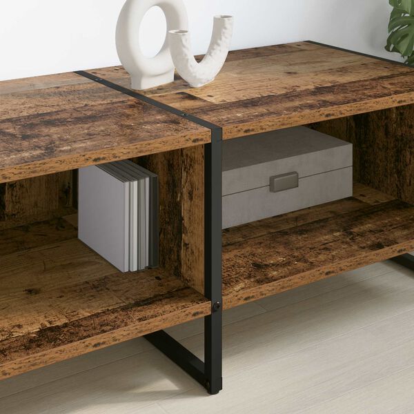 vidaXL Cabinet TV Lemn Vechi 170.5 x 36 x 30.5 cm Lemn compozit