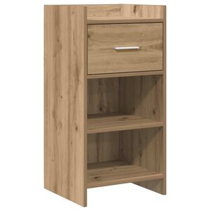 vidaXL Bufet Stejar Artizanal 40 x 36 x 80 cm Lemn prelucrat
