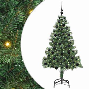 vidaXL Brad de Crăciun Verde 180 cm PVC