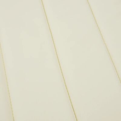 vidaXL Pernă de șezlong, crem, 200x60x3 cm, textil oxford