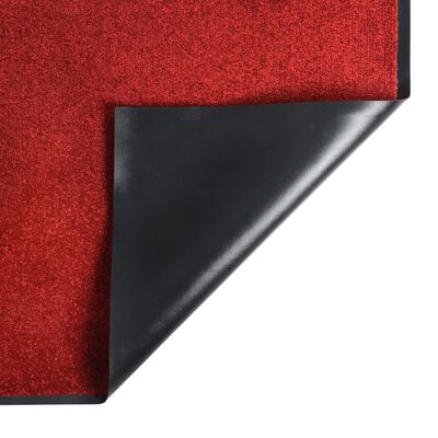 vidaXL Covoraș de ușă, roșu, 80x120 cm