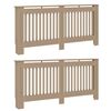 vidaXL Capac pentru radiator 2 buc. Stejar Sonoma 172 x 19 x 81,5 cm