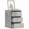 vidaXL Dulap colț cu sertare gri beton 40x41x58 cm lemn prelucrat