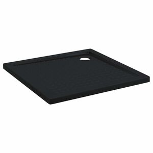 vidaXL Tavă de bază pentru duș cu puncte 90 x 90 x 4 cm ABS Negru