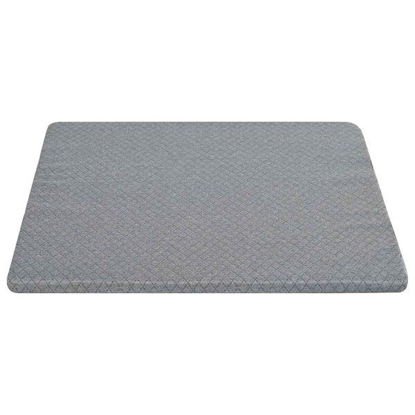 vidaXL Perna wedge Simplu Gri 69 x 64 x 19 cm