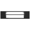 vidaXL Dulap TV suspendat, negru, 100x30x26,5 cm, PAL