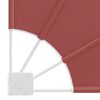 vidaXL Copertină laterală pliabilă de balcon, cărămiziu, 140x140 cm