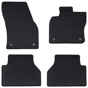 vidaXL Covor pentru mașină 4 pcs Negru suitable for VW CADDY 2020-