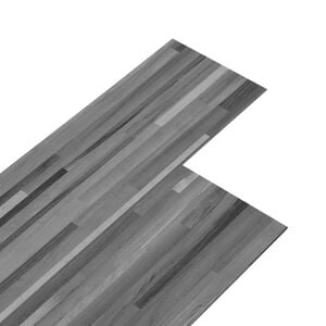 vidaXL Plăci de Pardoseală Gri 5,26 m&sup2; 18 buc. PVC