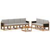 vidaXL Set de canapele de exterior 7 buc. 7-Locuri