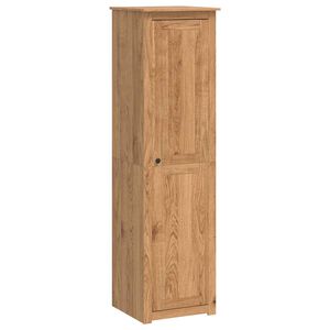 vidaXL Dulap PANAMA Miere 51 x 50 x 185 cm Lemn masiv de pin