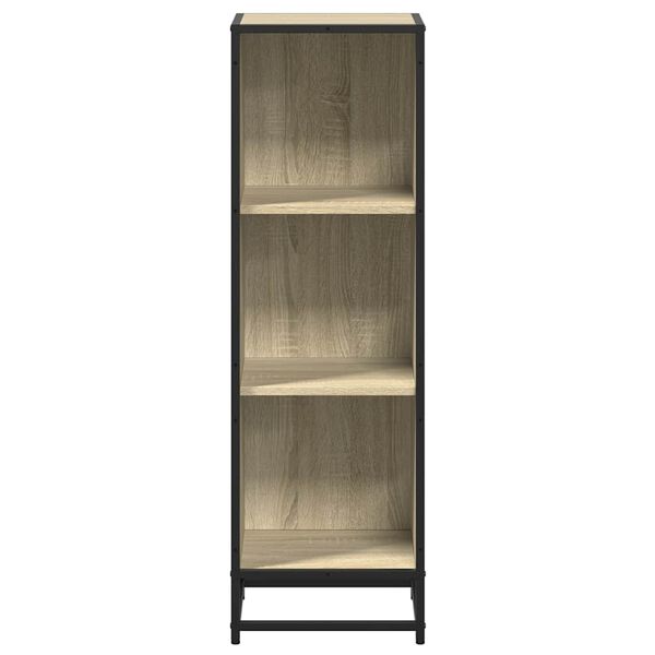 vidaXL Bibliotecă, stejar Sonoma,33,5x33x107,5 cm, PAL