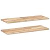 vidaXL Rafturi plutitoare 2 buc. 100x30x2cm lemn masiv acacia netratat