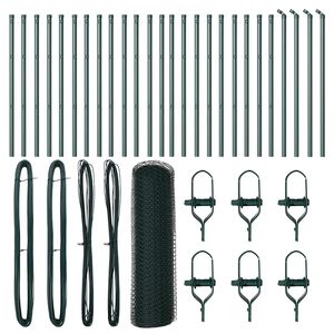 vidaXL St&acirc;lp de gard. Verde