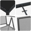 vidaXL Set de masă pentru grădină 3 pcs Antracit