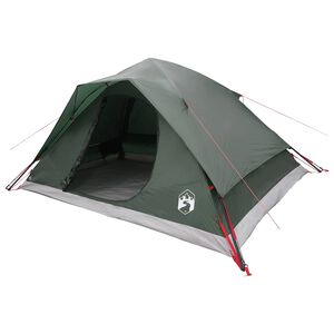 vidaXL Cort Instant Verde Army 305 x 215 x 140 cm Poliester și oțel