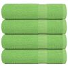 vidaXL Prosoape de m&acirc;ini, FROGN, 4 buc., verde măr, 50x100 cm, 360 g/m&sup2;