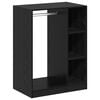 vidaXL Dulap Stejar Negru 77 x 48 x 102 cm Lemn prelucrat